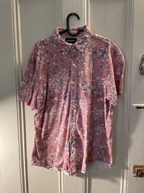 Bonobos cherry blossom Hawaiian shirt